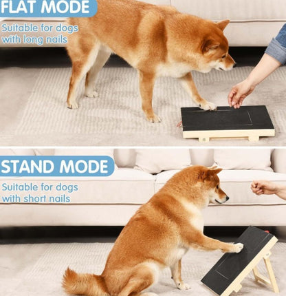 Adjustable Height Dog Scratcher Nail Scraper